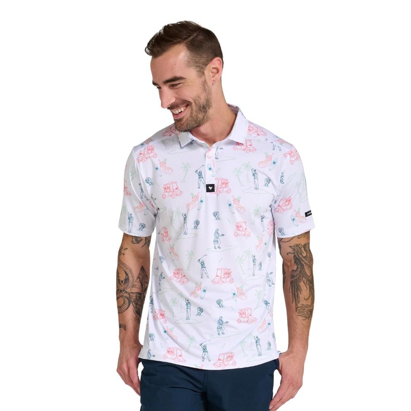 Bad Birdie Men’s The Necessities Polo 24