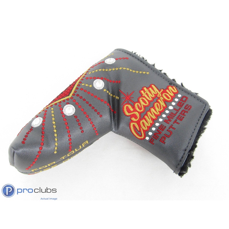 Circle T! Scotty Cameron 2020 Las Vegas “Welcome Sign” Blade Headcover-433982