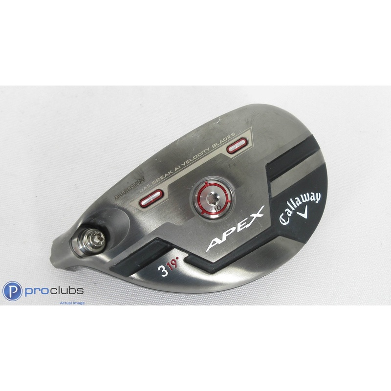 Left Handed Callaway Apex 19* – 3 Hybrid – Head Only – L/H 380411