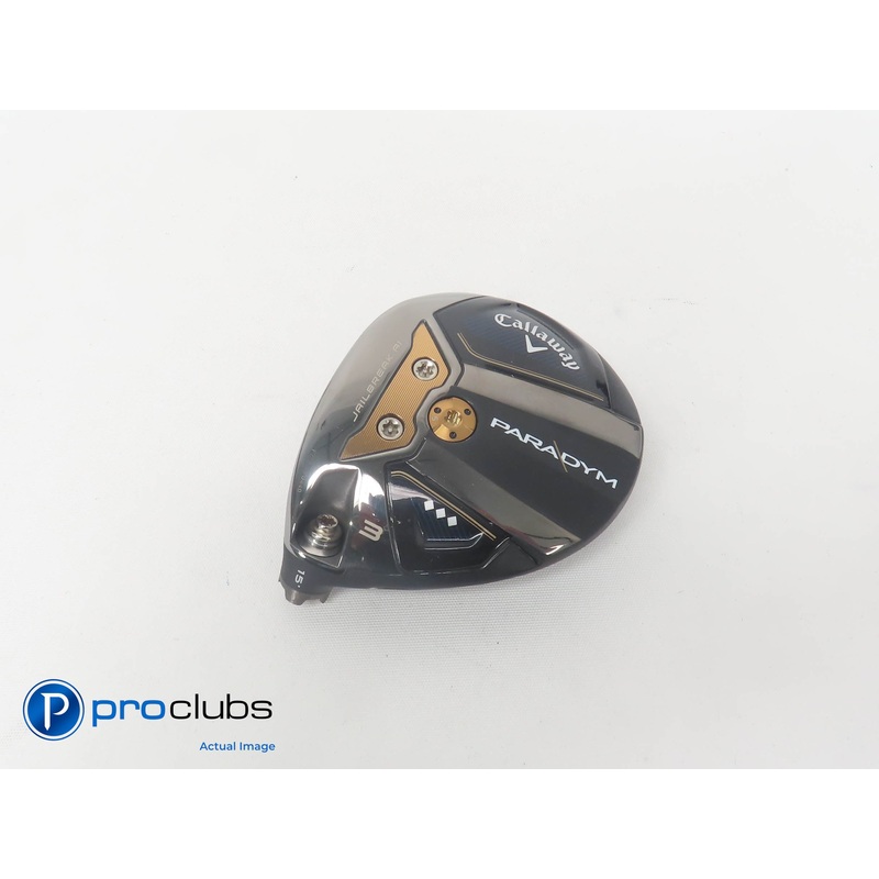 Left Handed Callaway Paradym Triple Diamond 15* 3 Wood – Head Only – L/H 383772