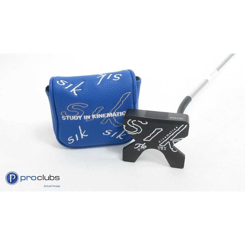New! SIK Flo M Series Black Swept Neck 35″ Putter w/ HC (Flange Line) – 368035
