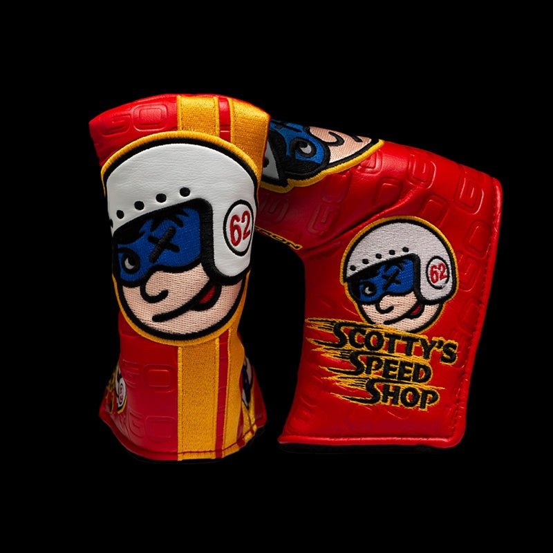 Scotty Cameron Limited Release Custom Shop Red Johnny Racer Speed Shop Headcover