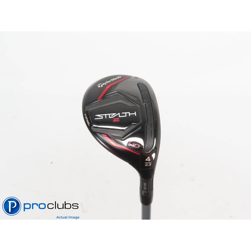 TaylorMade STEALTH 2 HD 23* 4 HYBRID – Fujikura Pro 2.0 6-R2 Senior Flex #416690