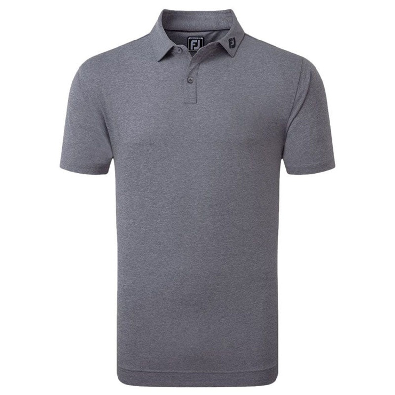 Footjoy Heather Self Collar Golf Polo Shirt