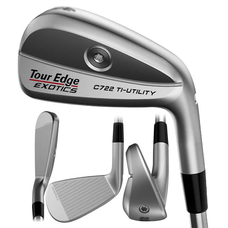 Tour Edge Exotics C722 Ti-Utility Iron – 22 Men