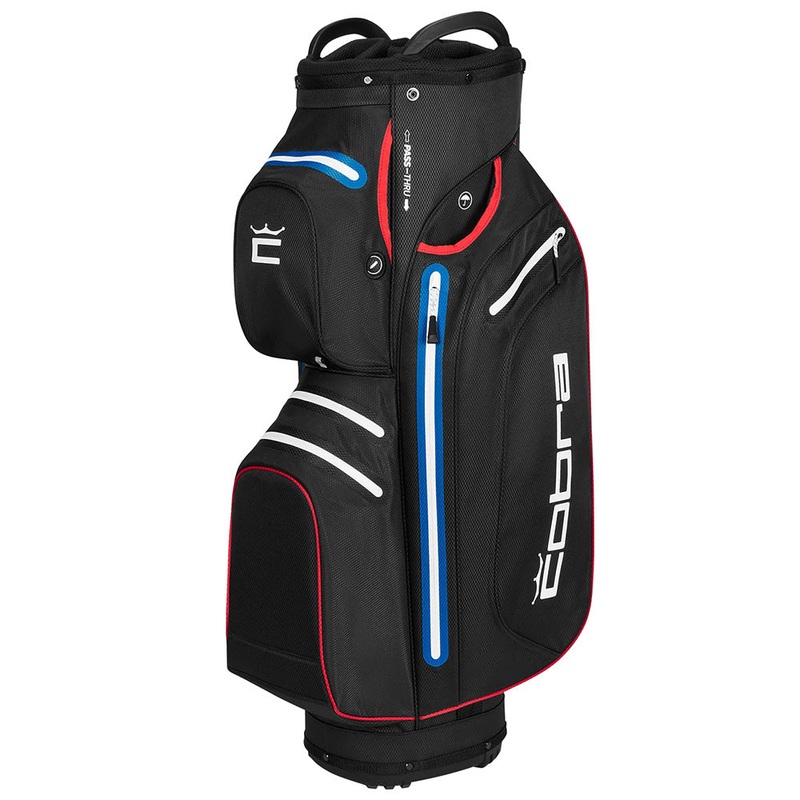 Cobra Ultradry Pro Golf Cart Bag – Black/Electric Blue