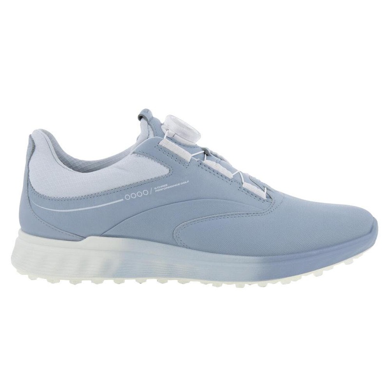 ECCO S-Three BOA Spikeless Golf Shoes Dusty Blue/Air – SS23 Women