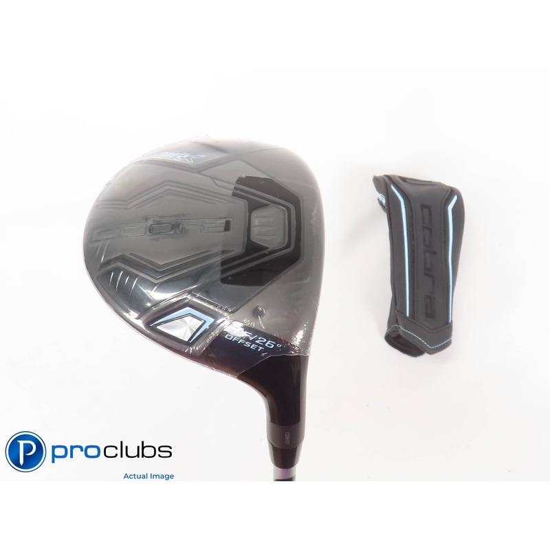 New! Ladies Cobra ’23 Air-X Offset 26* 7 Wood w/ HC – Cobra Ladies Flex – 440729