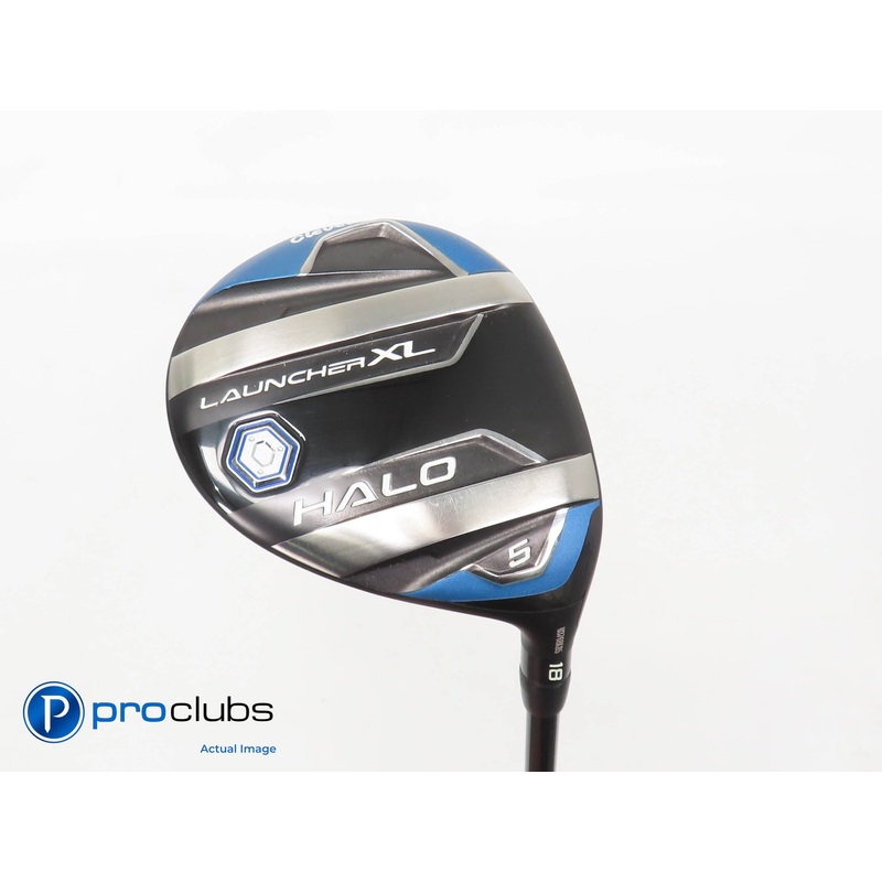 Nice Ladies Cleveland Launcher XL HALO 18* 5 WOOD – Accra FX Ladies Flex 397122