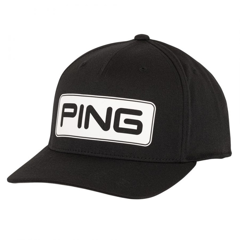 PING Tour Classic Golf Cap – Black