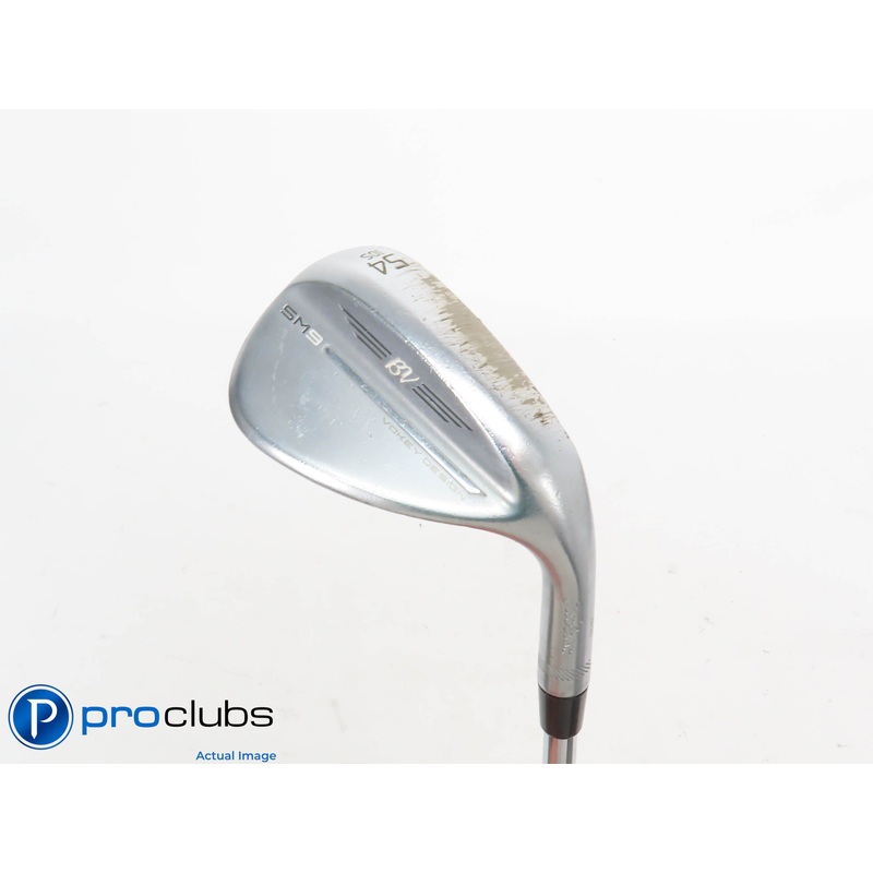Titleist Vokey SM9 54*(10*) Chrome Wedge S-Grind – DG Tour Issue Stiff – 417937