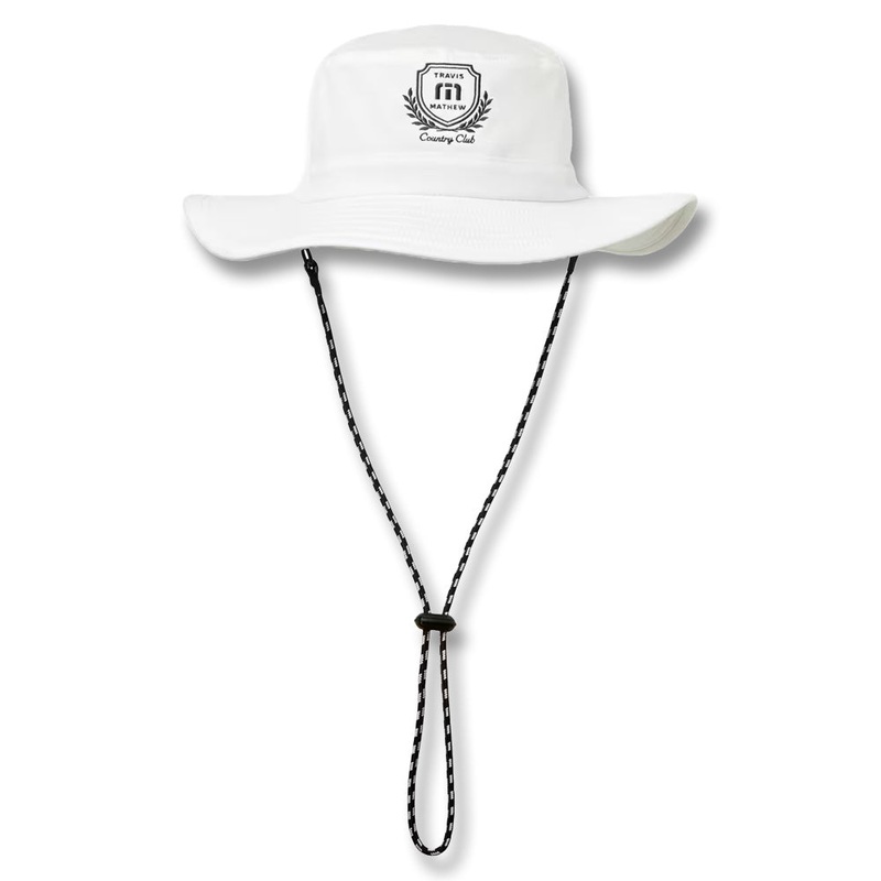 TravisMathew Local Favorite Golf Bucket Hat White – SS25 Men