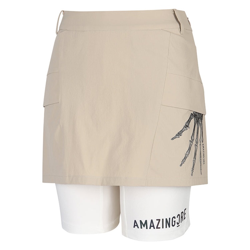 AMAZINGCRE WOMEN TACTICAL GLOVE HOLDER CARGO SKIRTS