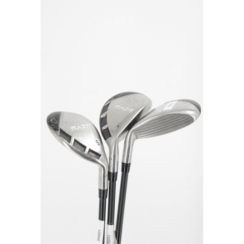 Callaway RAZR X 3H, 4H, 5H Hybrid Set R Flex
