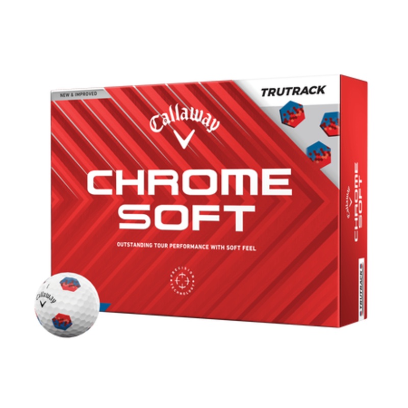 Custom Logo Callaway Chrome Soft Truvis Golf Balls