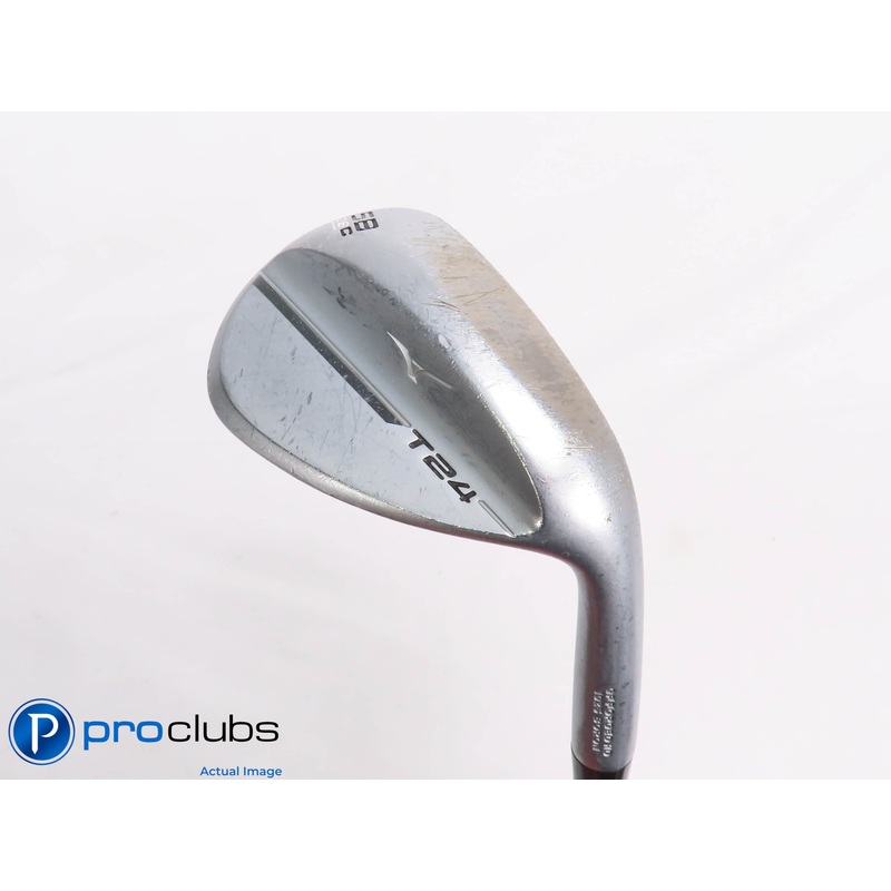 Mizuno T24 Chrome 58*(8*) Wedge C-Grind – Dynamic Gold S400 Stiff Flex – 438587