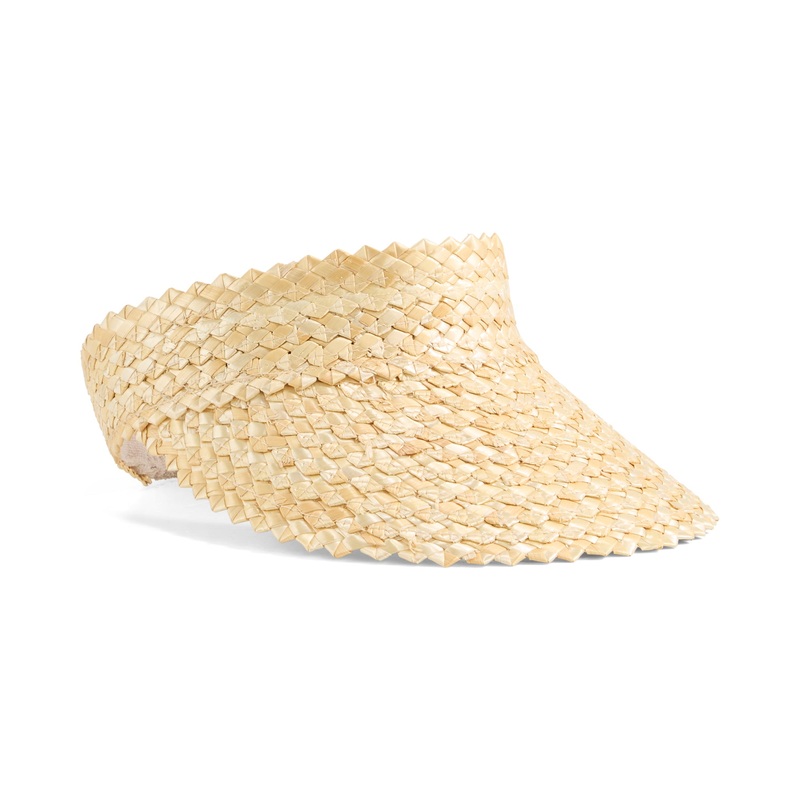Women’s Straw Fashion Golf Visor