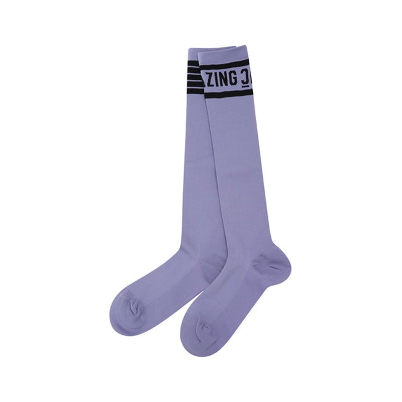AMAZINGCRE UNBALANCE MESH KNEE SOCKS