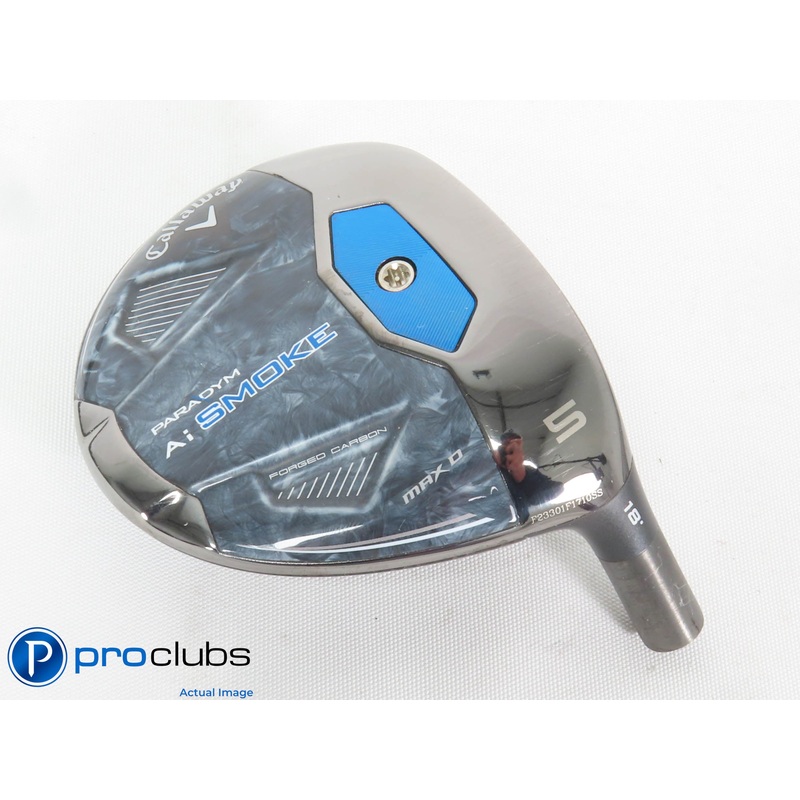 Callaway PARADYM Ai Smoke MAX D 18* 5 Wood – Head Only – 432897