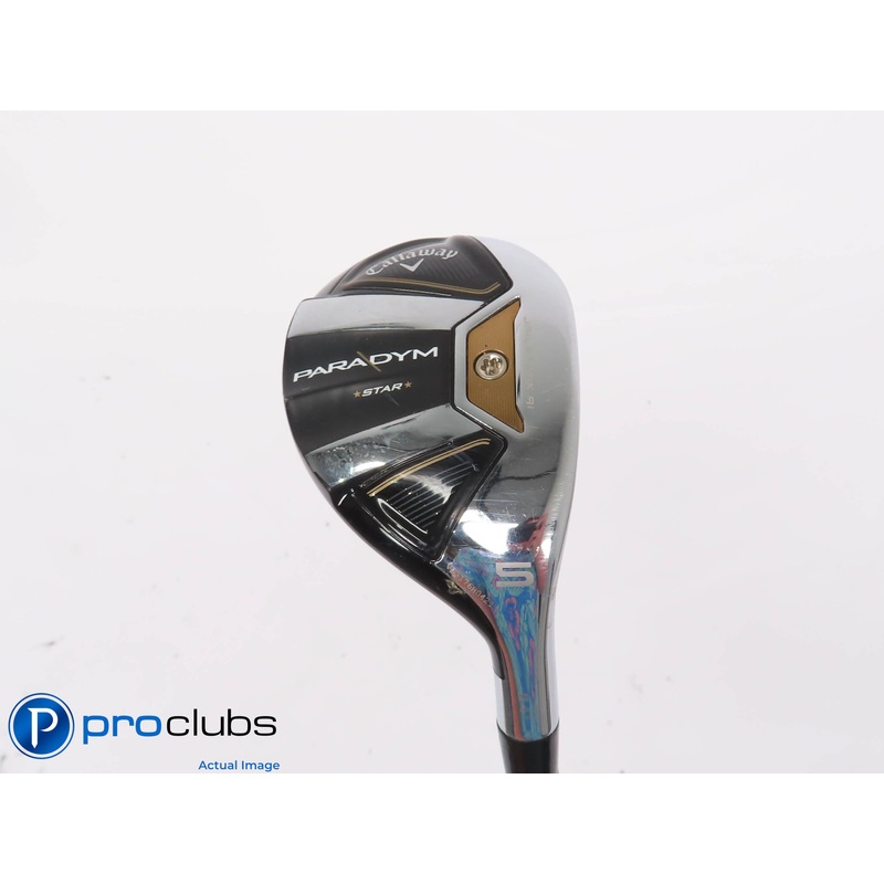 Callaway Paradym Star 24* 5 Hybrid – UST Attas 50g Regular Flex – 443873