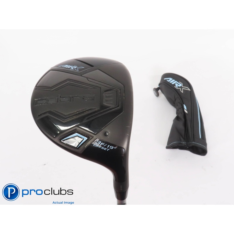 Ladies Cobra AIR-X2 Offset 19* 3 Wood w/HC – Cobra Ultralite 45g Ladies #441090