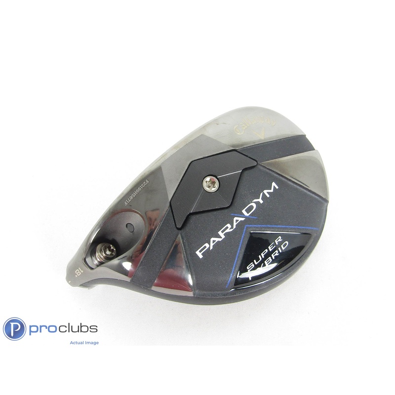 Left Handed! Callaway Paradym Super Hybrid 18* 3 Hybrid – Head Only – 432241