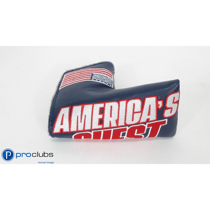 NEW BETTINARDI AMERICA’S GUEST USA BLADE PUTTER HEADCOVER #344310