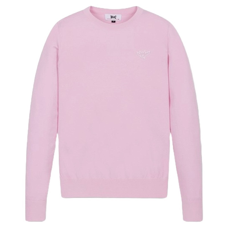 WAAC Crewneck Golf Sweater Light Pink – FW24 Women