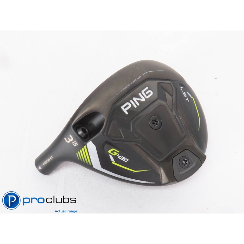 Excellent! Left Handed PING G430 LST 15* 3 Wood – Head Only – 433206