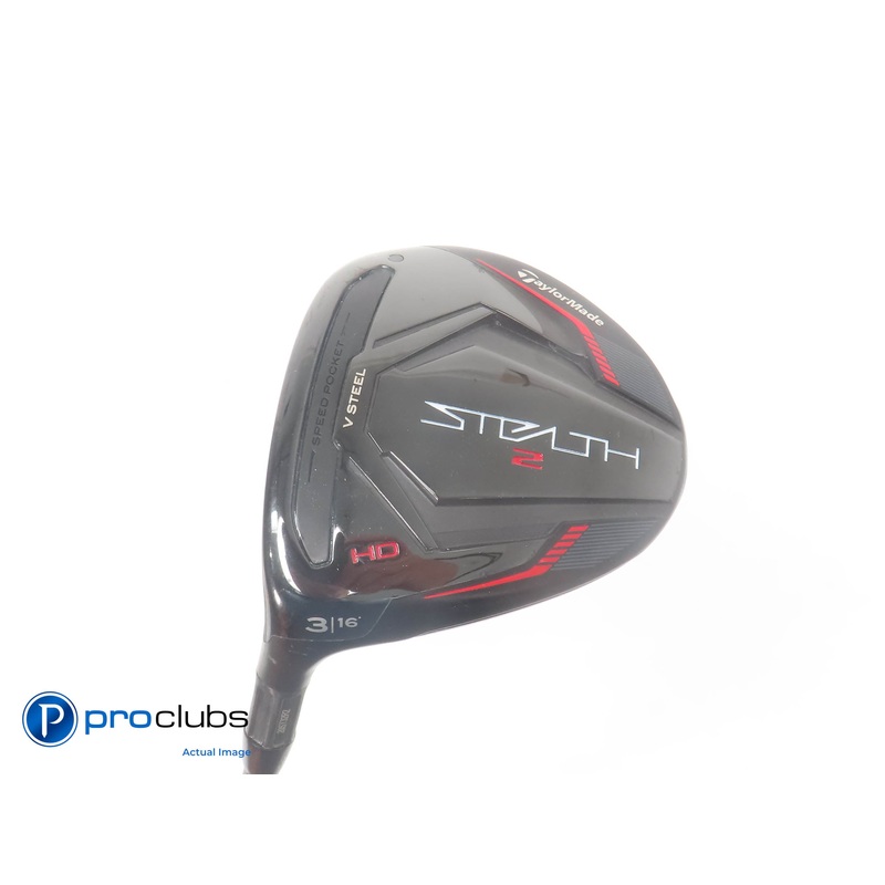 Left Handed TaylorMade Stealth 2 HD 16* 3 Wood – Mitsubishi C6 40g Senior 384289