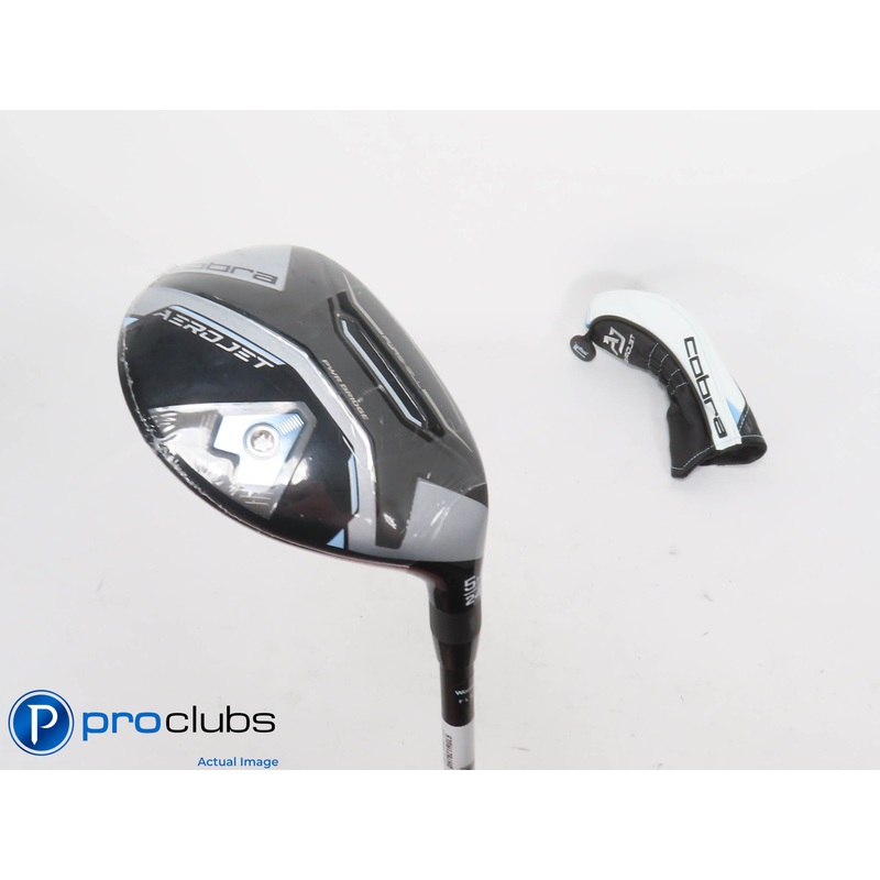 New! Ladies Cobra AEROJET 24* 5 Hybrid w/ HC – KBS PGI 55g Ladies Flex – 413353