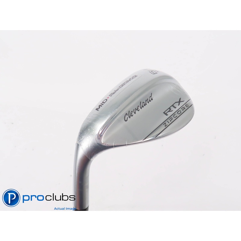 New! Left Handed Cleveland RTX Zipcore MID 60*(10*) Wedge -Elevate X-Flex 447594