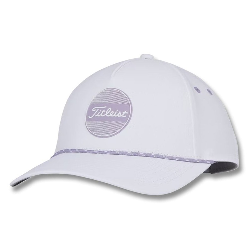 Titleist Boardwalk Rope Golf Cap White/Lavender – 23 Women