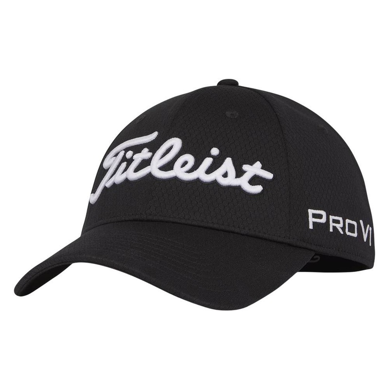 Titleist Tour Elite Golf Cap Black/White – 25 Men