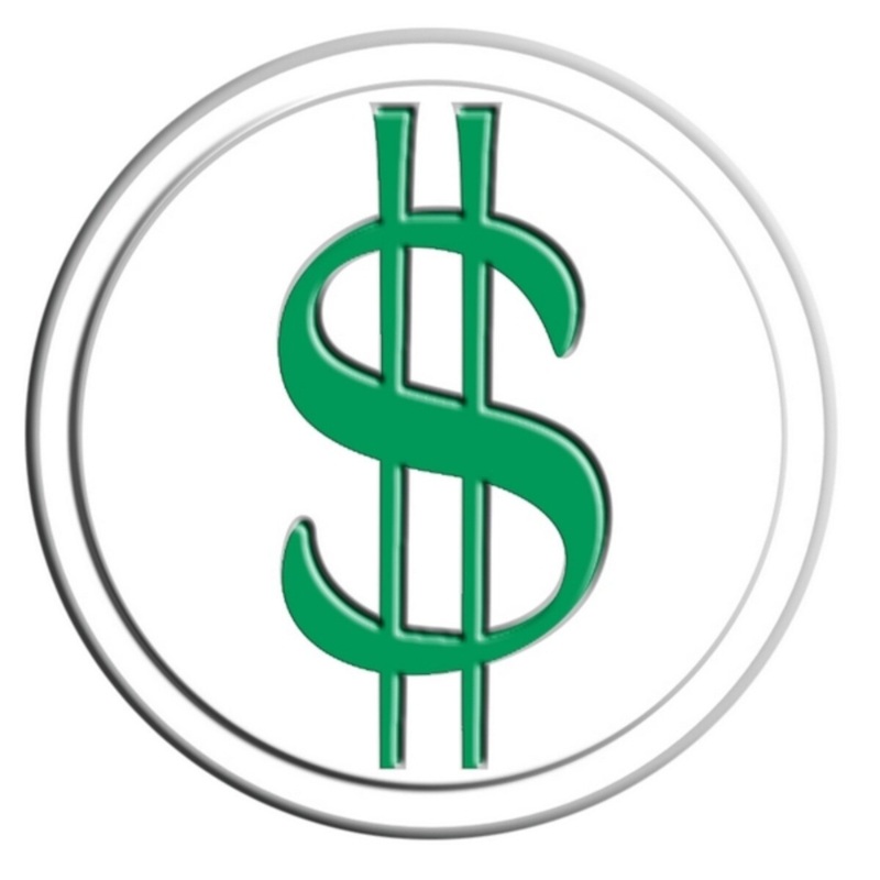 Evergolf Dollar Sign Golf Ball Marker