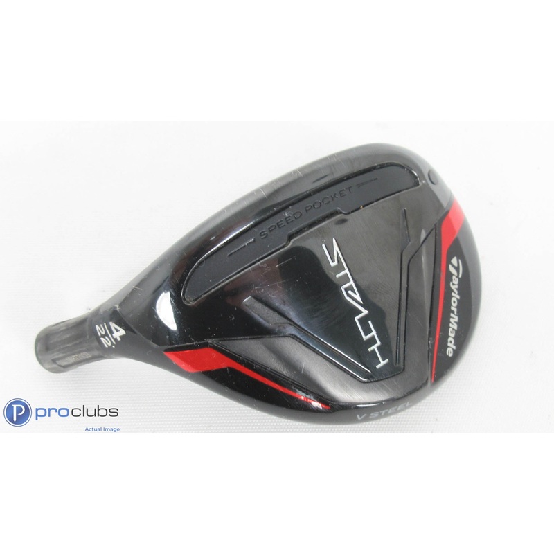 Nice! Left Handed TaylorMade Stealth 22* 4 Hybrid – Head Only – 366155