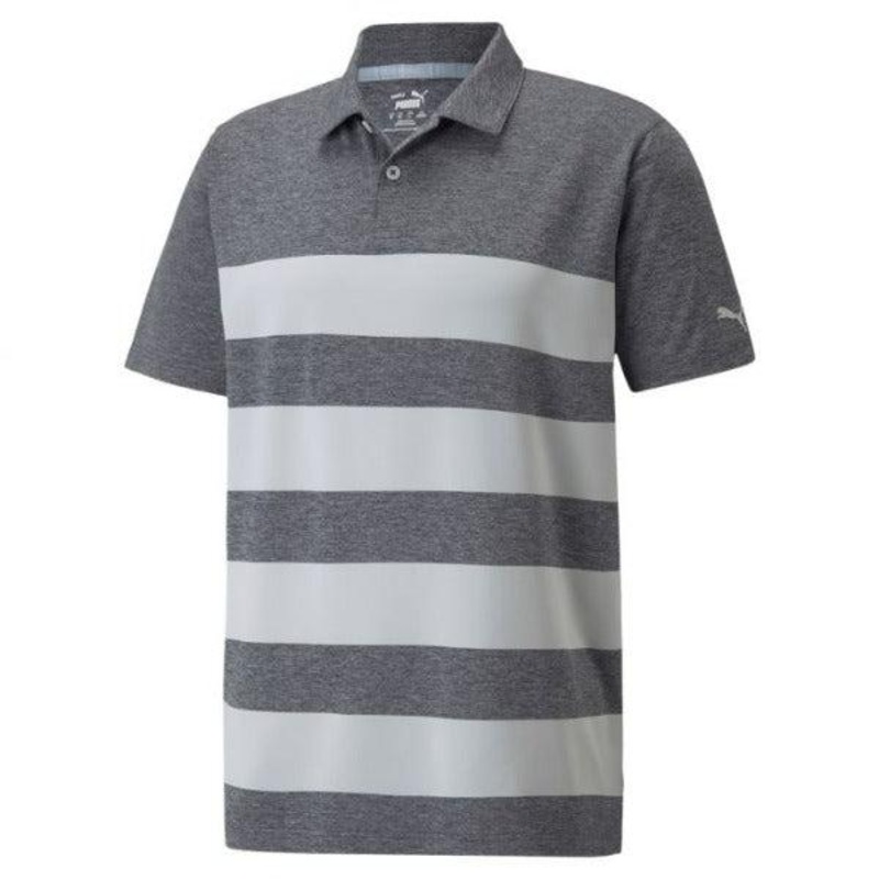 PUMA MATTR Kiwi Stripe Polo – Mens