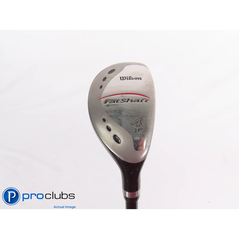 Wilson Fat Shaft 21* 4 Hybrid – UST Mamiya Fat Shaft Regular Flex – 435788