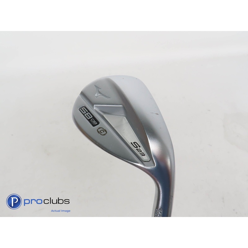 Mizuno S23 Chrome C-Grind 58*(8*) Wedge – Dynamic Gold Tour Issue S400 – 365283