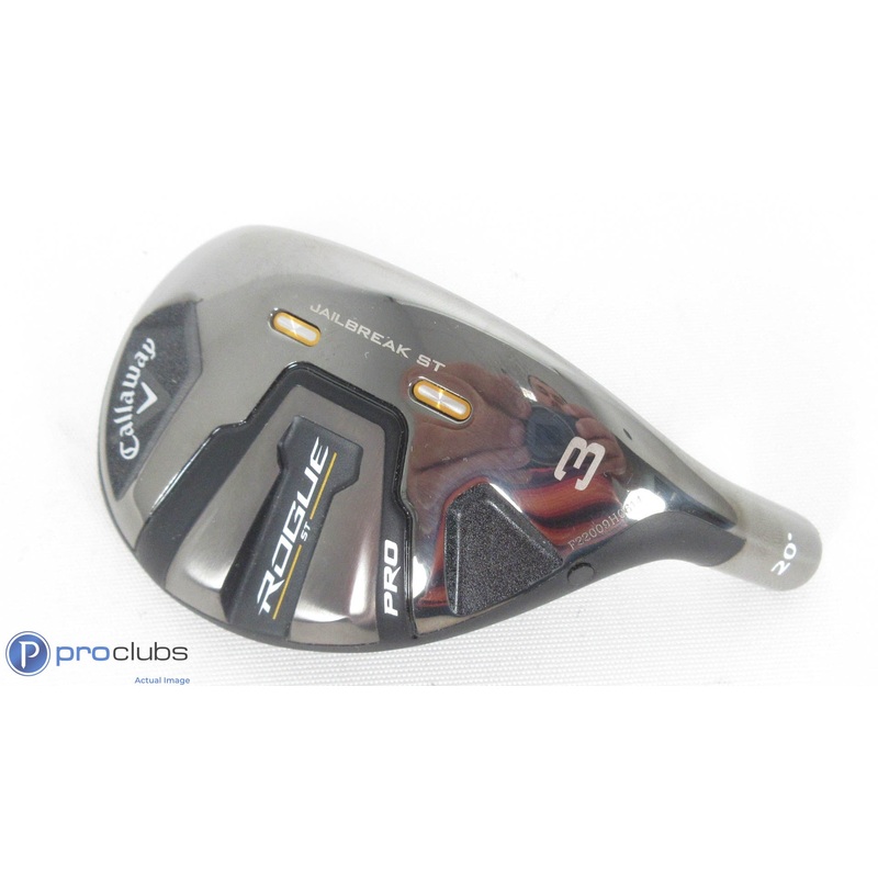 Nice! Callaway Rogue ST Pro 20* – 3 Hybrid – Head Only – R/H 366192