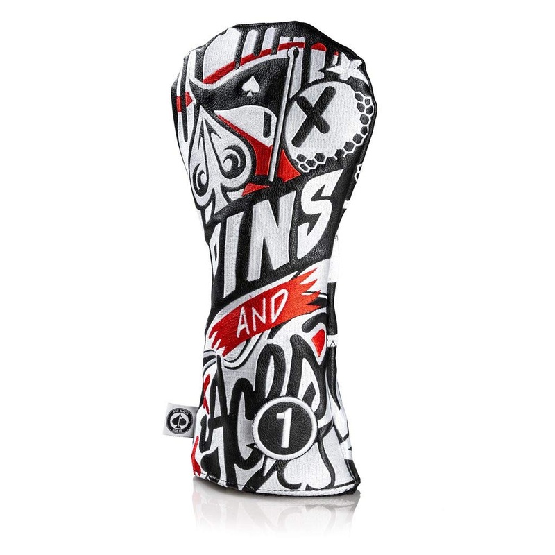 Pins & Aces Golf Co. LE Graffiti Head Cover