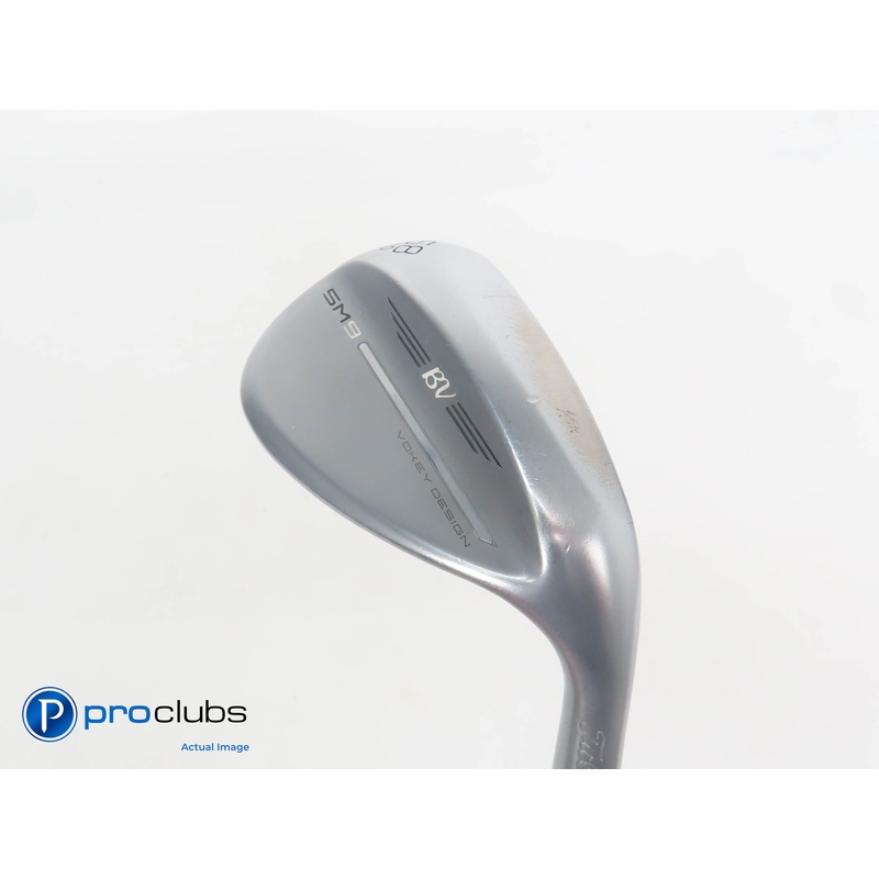 Titleist Vokey SM9 Tour Chrome D-Grind 58*(12*) Wedge – Vokey Wedge Flex 380489