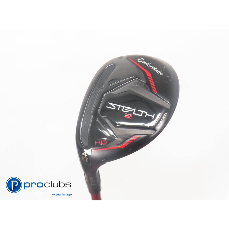 Left Handed TaylorMade STEALTH 2 HD 23* 4 HYBRID Speeder 50 Regular Flex 386767