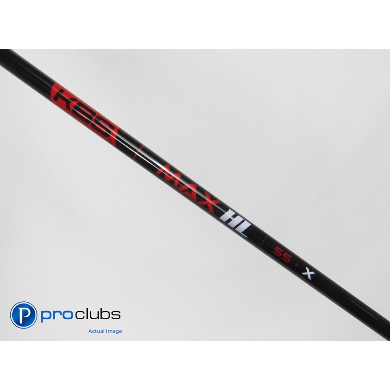 New KBS MAX HL 55 Gloss Black 50 X-Flex Shaft .335″ Tip #424597