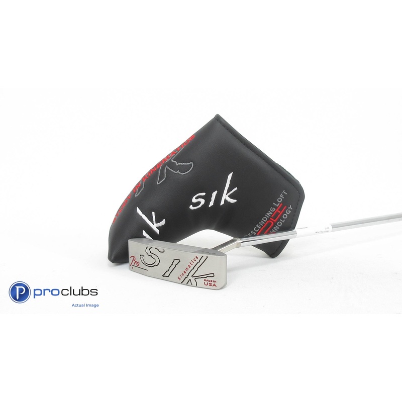 New! SIK Pro C Series Slant Neck 34″ Putter w/ Headcover (Flange Line) – 368280