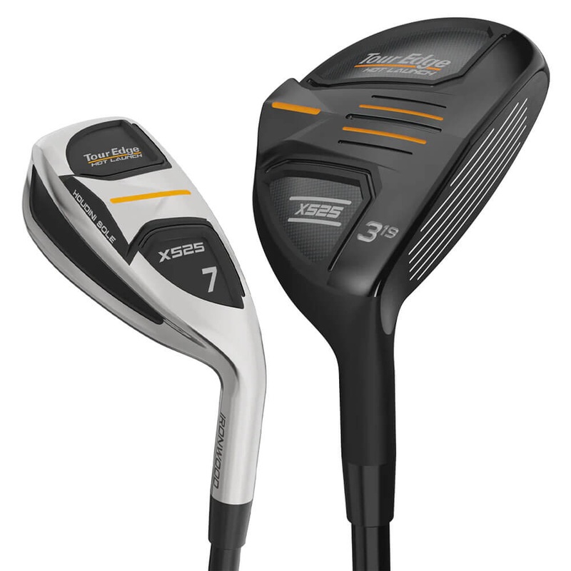 Tour Edge Hot Launch X525 Hybrid Iron Set – 25 Men