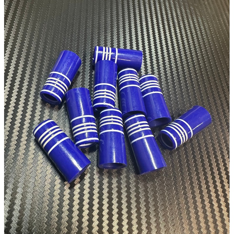 Custom Iron Ferrules 10 Pack – White/Blue