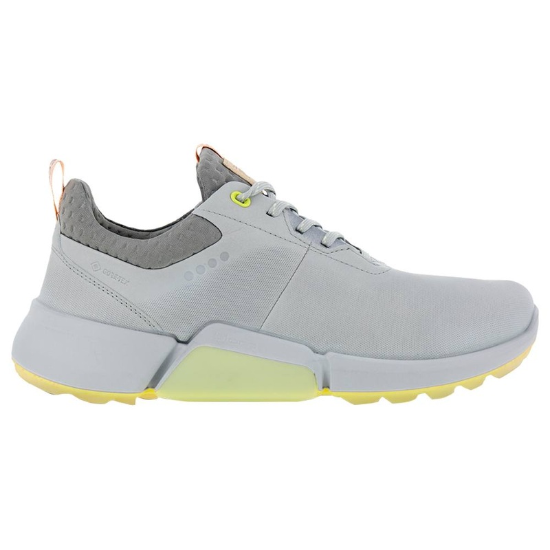 ECCO BIOM H4 Laced Spikeless Golf Shoes Concrete/Peach Nectar – SS22 Women