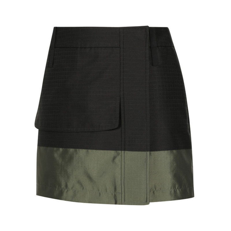 AMAZINGCRE 2024FW WOMEN STRATUM JQD HIVE SKIRT
