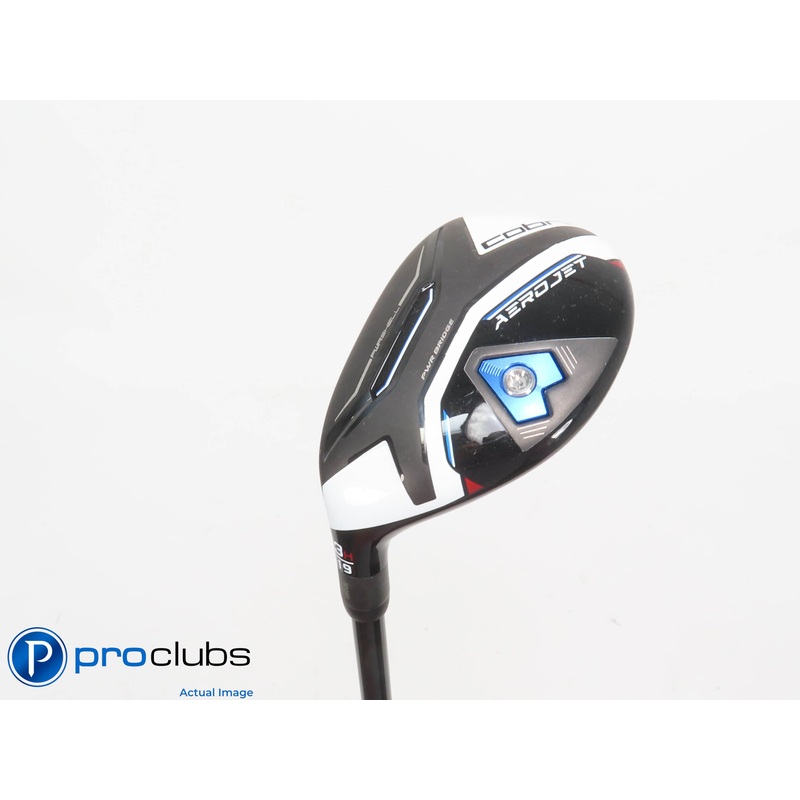 Left Handed Cobra AEROJET 19* 3 Hybrid – Fujikura Atmos 7S Stiff Flex – 407808